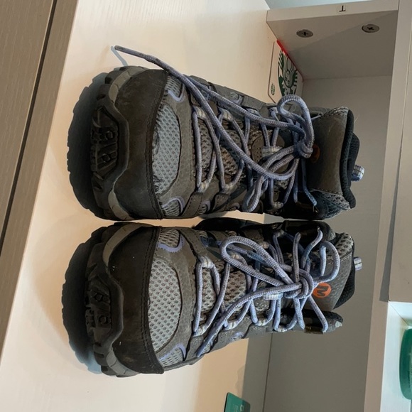 Kids Merrell Waterproof Moab 2 Mid Granite J06054 - Picture 2 of 4